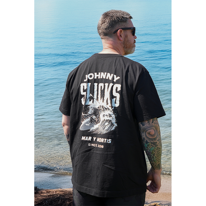 Johnny Slicks Mar Y Mortis Oversized Tee Shirt