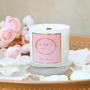 Spongellé Jude Rose Candle | Florica Home Fragrance