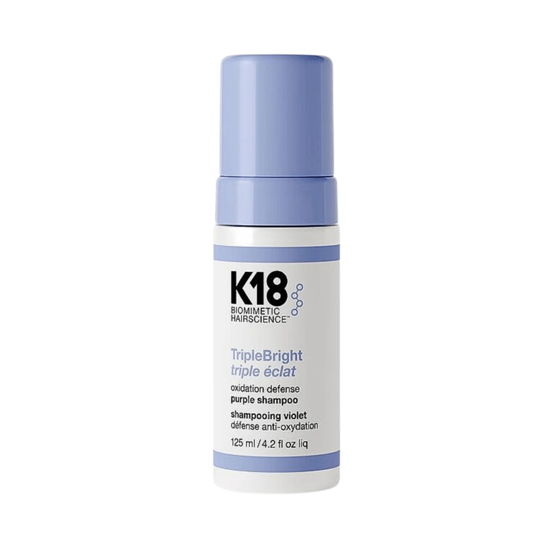 K18 Biomimetic Hairscience K18. TripleBright Oxidation Defense Purple Shampoo - 125 ml Shampoo & Conditioner