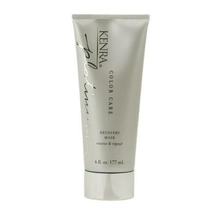 VIP Extensions Kenra Platinum Color Care Recovery Mask Rescue and Repair, 6 oz Hair Mask White Smoke