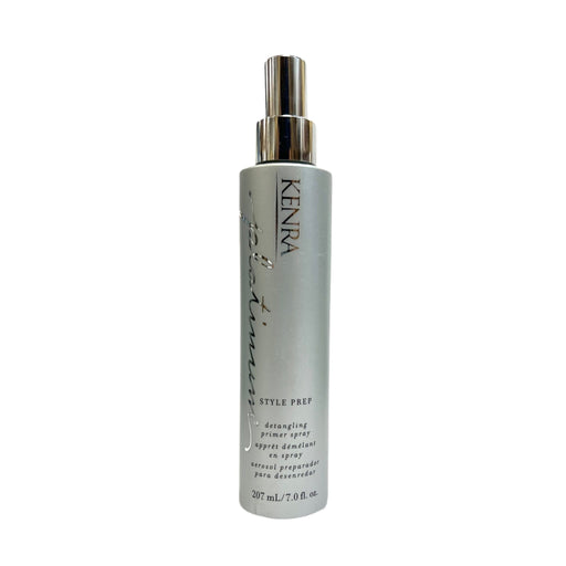 VIP Extensions Kenra Platinum Style Prep Detangling Primer Spray 7 oz Leave-In Conditioner Dark Gray