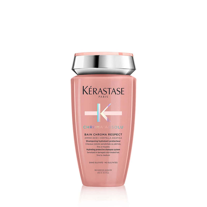 Nava Beauty Kerastase Bain Chroma Respect Shampoo 8.5 OZ Rosy Brown