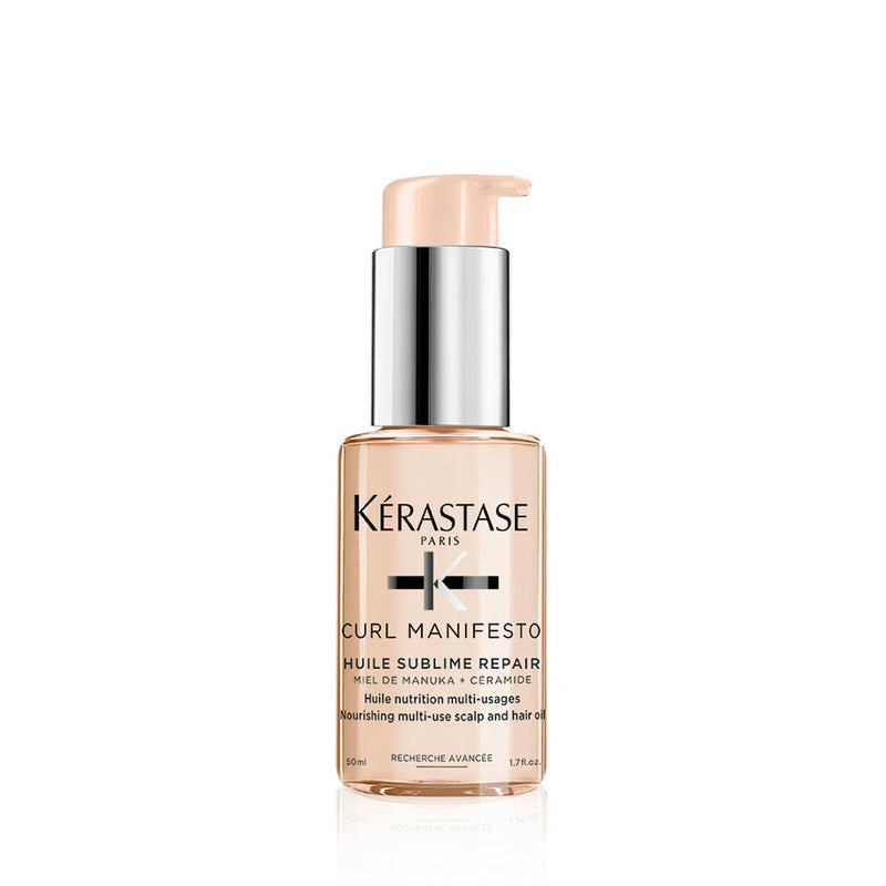 Nava Beauty Kerastase Curl Manifesto Huile Sublime Repair Hair Oil 1.7 OZ White Smoke