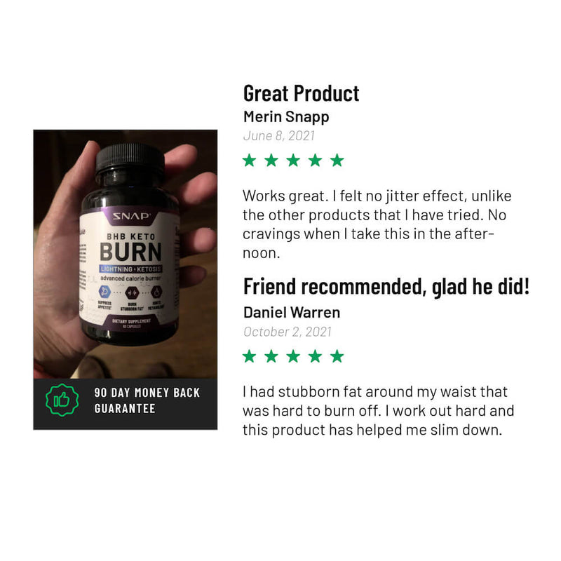 Snap Supplements BHB Keto Burn