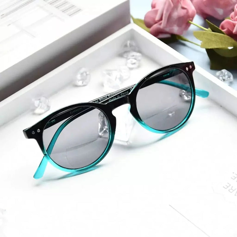 eyekeeper.com Key Hole Style Round Bifocal Reading Sunglasses S005 Sunglasses