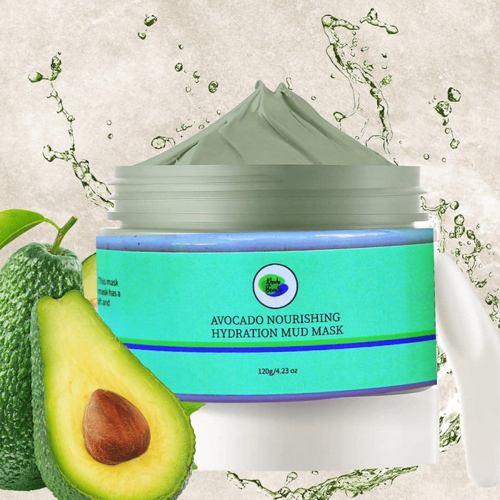 Khichi Beauty Avocado Nourishing Hydration Mud Mask  4.23oz.