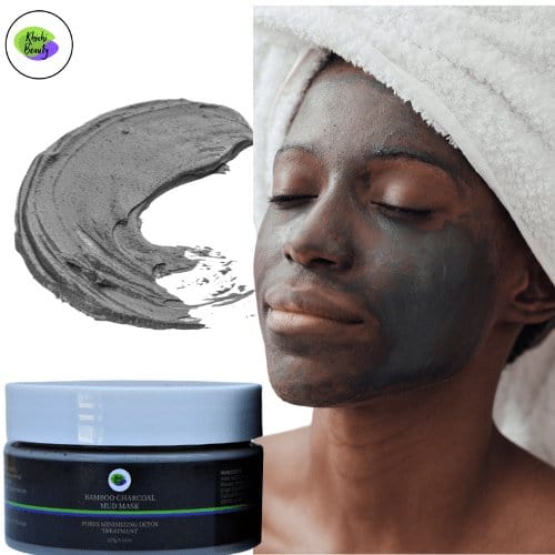 Www.Alesmaxii.Com Khichi Beauty Bamboo Charcoal Mud Mask, Pores Minimizing, 4.23 Oz / 120G