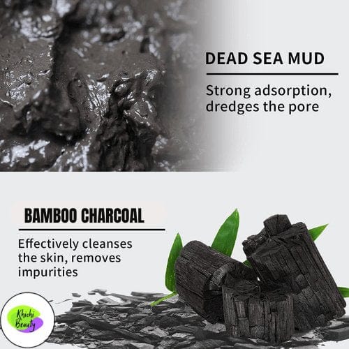 Www.Alesmaxii.Com Khichi Beauty Bamboo Charcoal Mud Mask, Pores Minimizing, 4.23 Oz / 120G