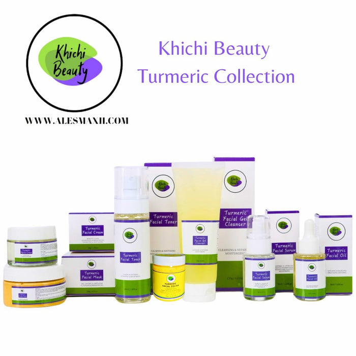 Khichi Beauty Turmeric Face Cream, Organic, Anti-Aging, Moisturizer & Brighten 50g.