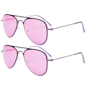 eyekeeper.com Kid Sunglasses 2 Pack Pilot Metal Style S15017 Sunglasses