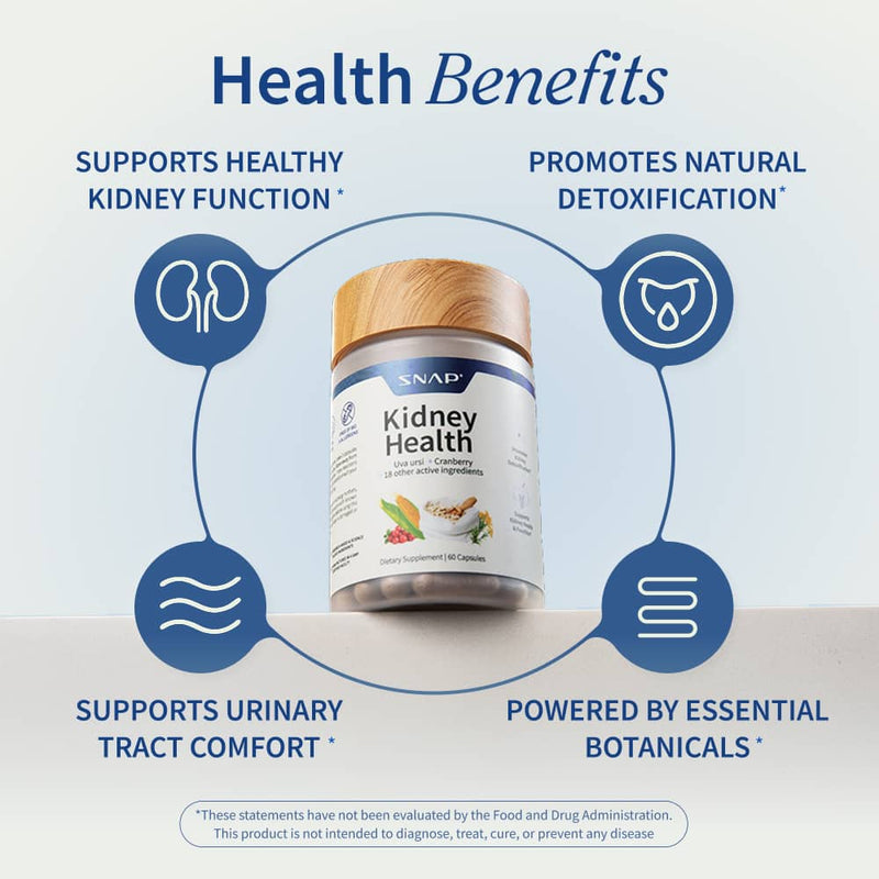 Snap Supplements Kidney Health - Buy 2, Get 1 FREE! hidden