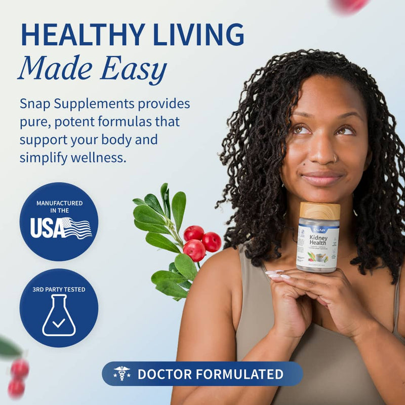 Snap Supplements Kidney Health - Buy 2, Get 1 FREE! hidden