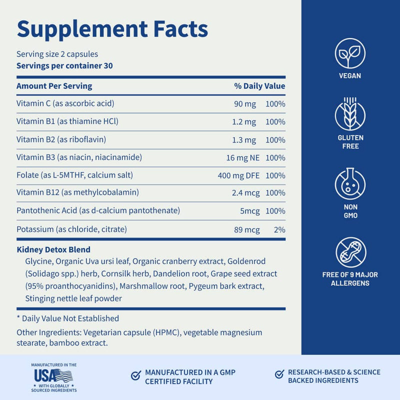 Snap Supplements Kidney Health - Buy 2, Get 1 FREE! hidden