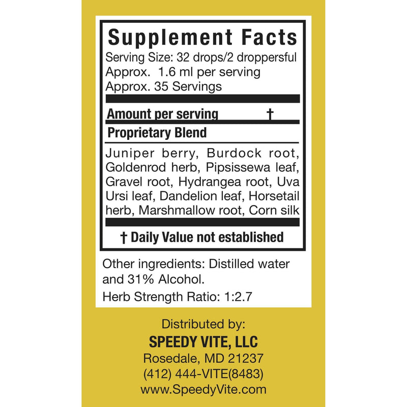SpeedyVite® Kidney Cleanse Drops (2 fl oz) | Kidney & Bladder Support | SpeedyVite® Drops
