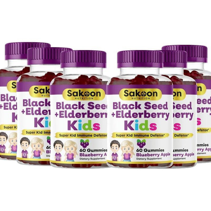 Kids Black Seed + Elderberry Gummies