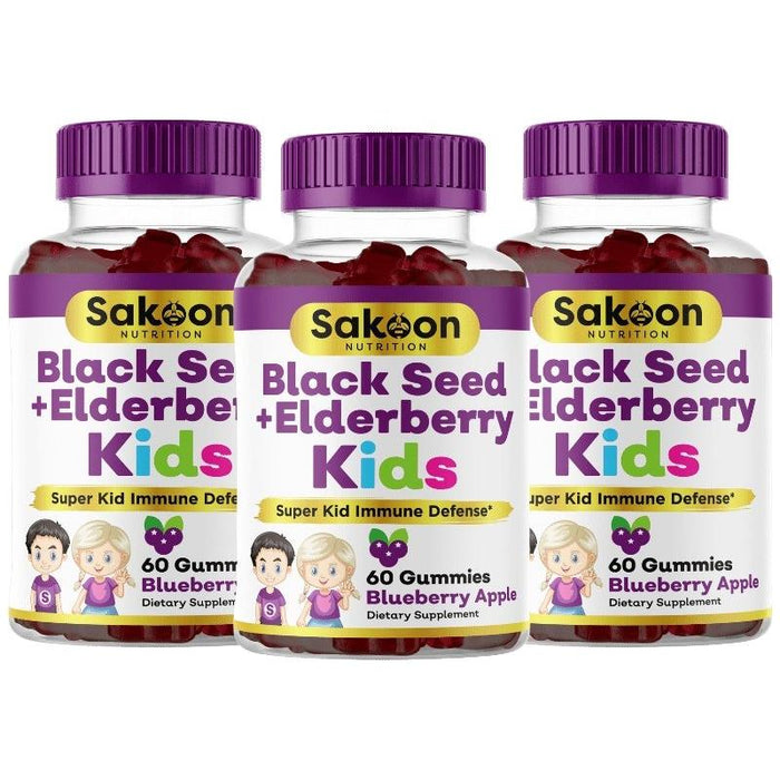 Kids Black Seed + Elderberry Gummies