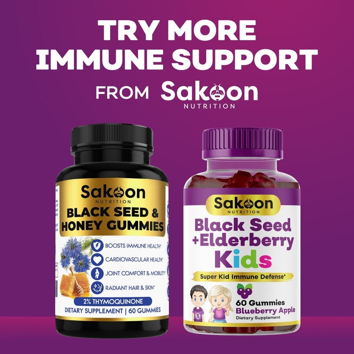 Kids Black Seed + Elderberry Gummies