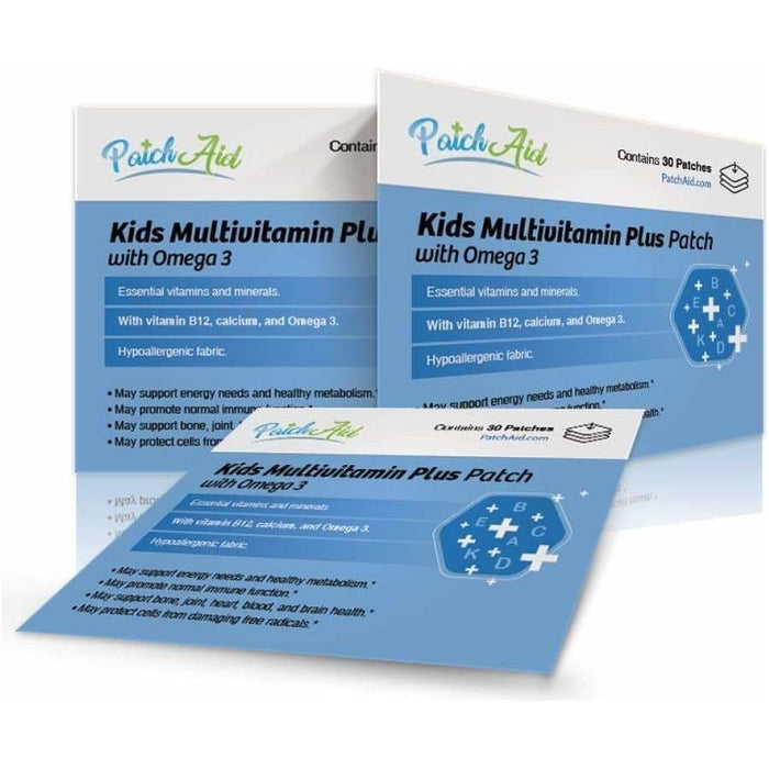 PatchAid - Kids Multivitamin Plus with Omega-3 Topical Patch