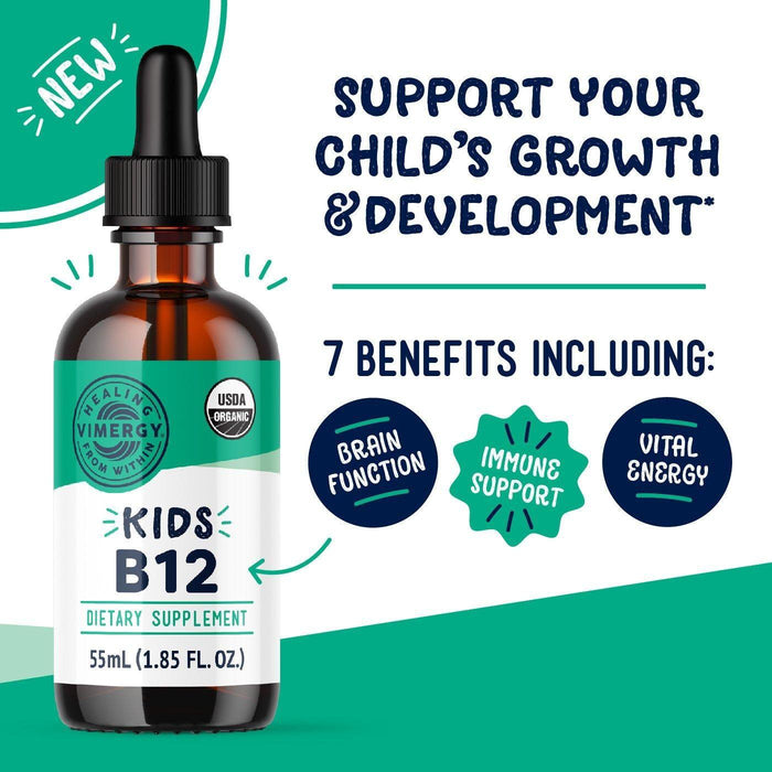 Vimergy - Kids Organic Liquid B12