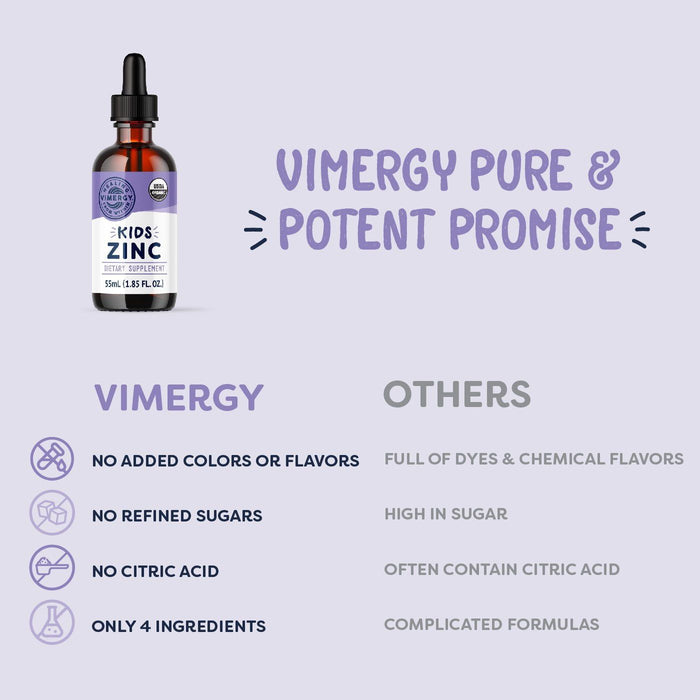 Vimergy - Kids Organic Liquid Zinc