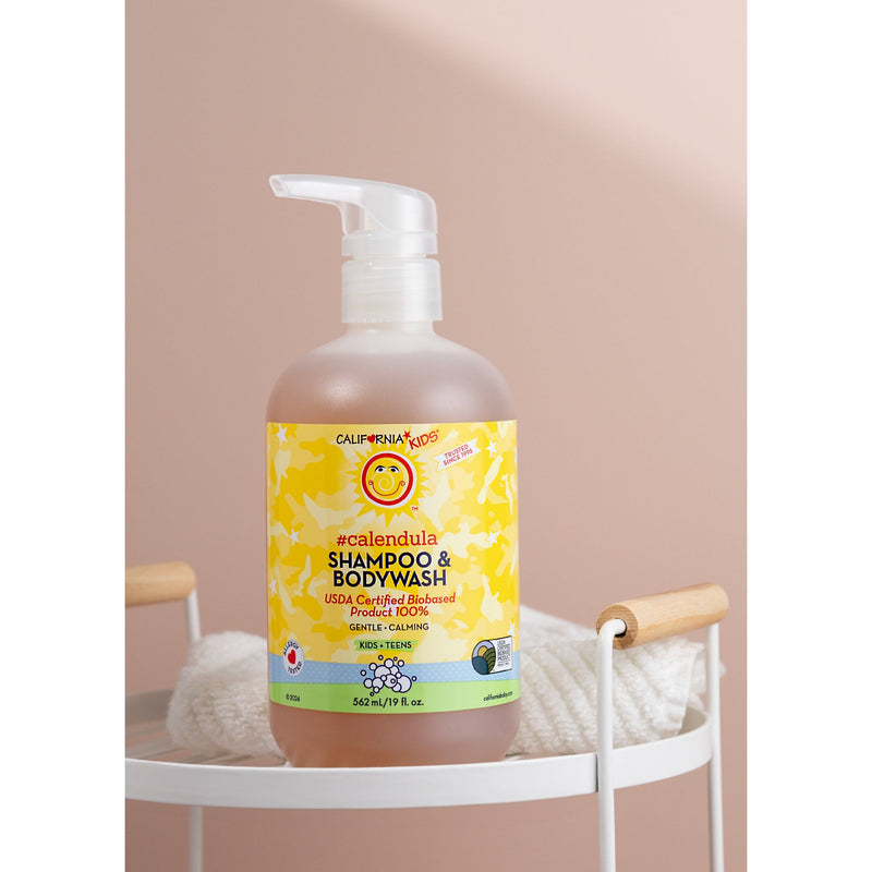 California Baby Kids #Calendula™ Shampoo + Conditioner Bundle Kids