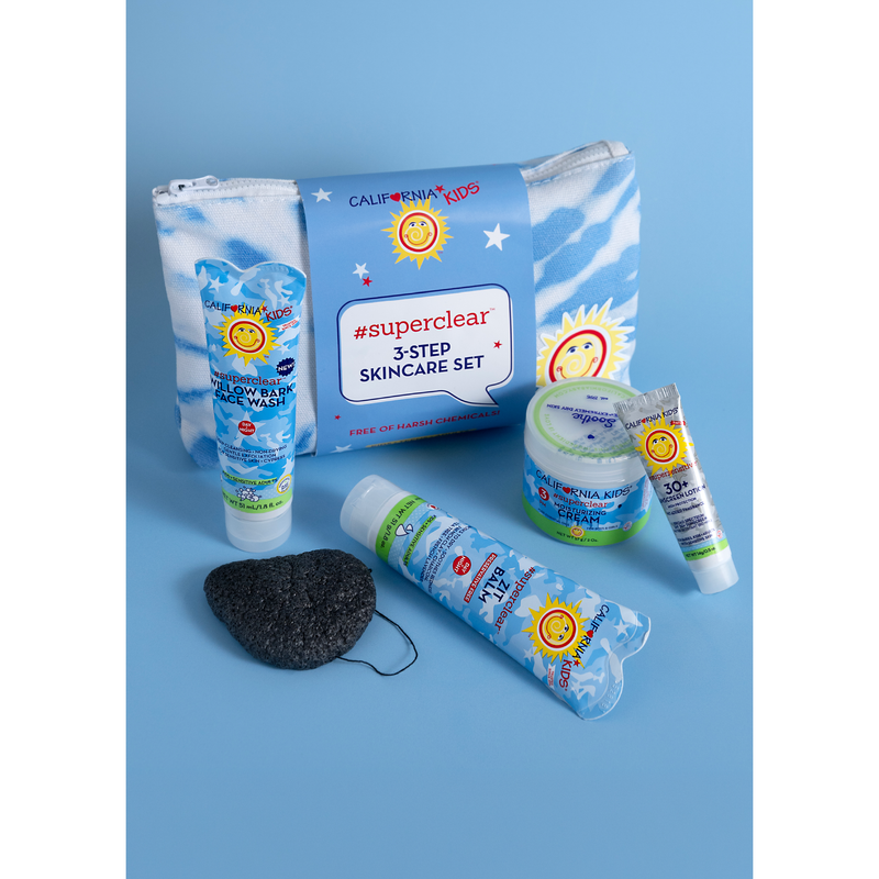 California Baby California Kids® #superclear™ 3-Step Skincare Kit Kids