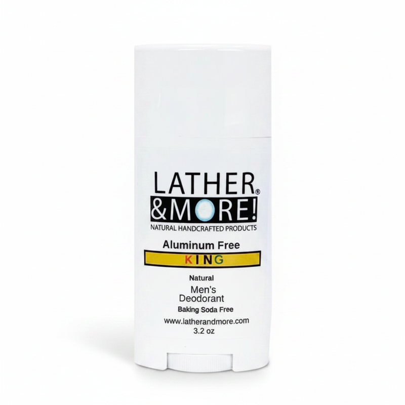 Lather and More! KING Men's Natural Deodorant deodorant White Smoke