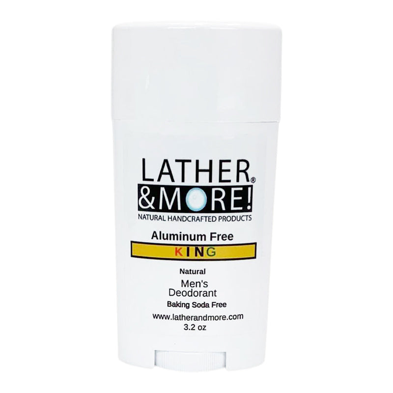 Lather and More! KING Men's Natural Deodorant deodorant