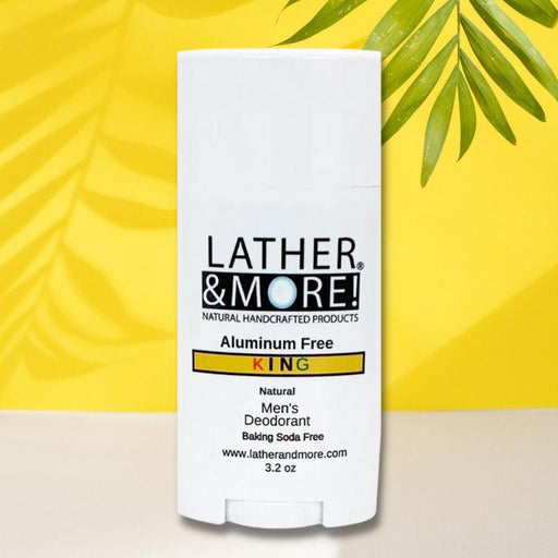 Lather and More! KING Men's Natural Deodorant deodorant