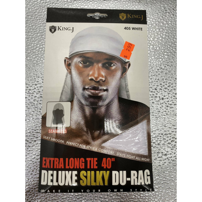 VIP Extensions KING.J EXTRA LONG TIE 40" DELUXE SILKY DU-RAG Hair Accessories
