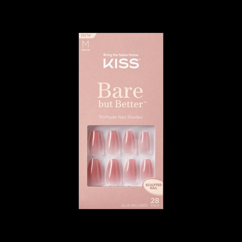 VIP Extensions KISS Bare but Better Nails Nude Drama Nail Care