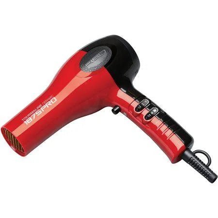 VIP Extensions KISS Red Tourmaline Ceramic Hair Dryer with 4 Additional Styling Attachments Watts Hair Tools