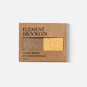 Element Brooklyn Plant-Based Kitchen Sponges Kitchen