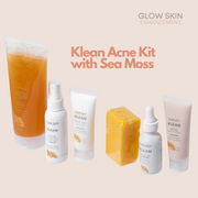 Glow Skin Enhancement KLEAN Acne Kit with Sea Moss (Sensitive Skin) Acne Kit