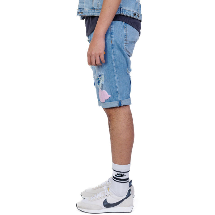 Premium Washed Denim Short Pants