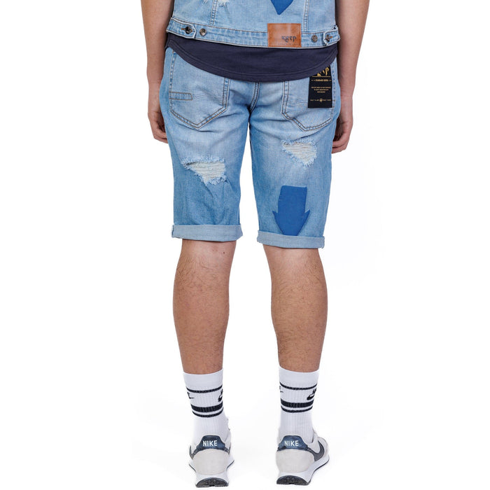 Premium Washed Denim Short Pants