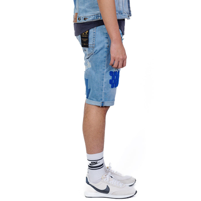 Premium Washed Denim Short Pants