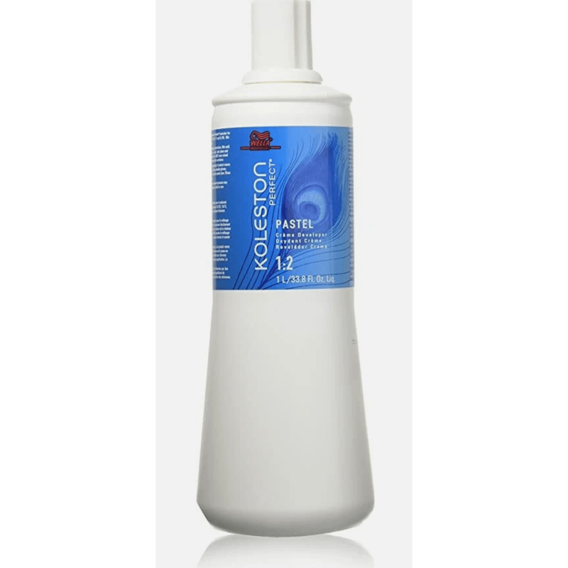 VIP Extensions Koleston Perfect Pastel Creme Developer by Wella for Unisex - 33.8 oz Treatment 1:2 Hair Care