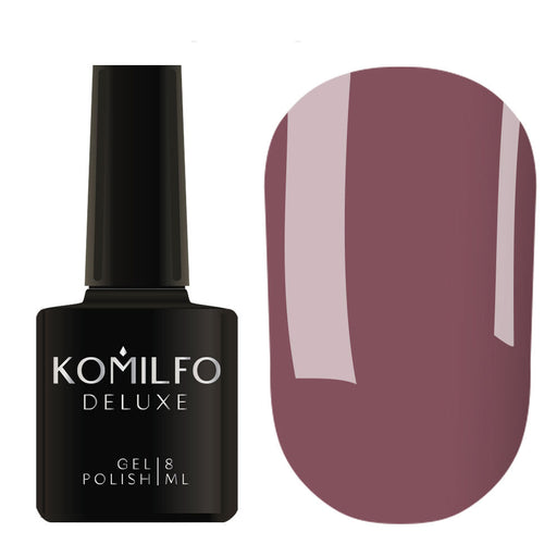 nbmsupply Komilfo Gel polish Deluxe Series D064 (gray-lilac, enamel), 8 ml