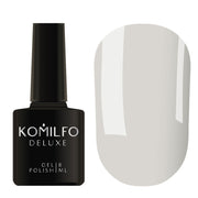 nbmsupply Komilfo Gel Polish Deluxe Series D072 (light blue-gray, with barely noticeable shimmer ), 8 ml