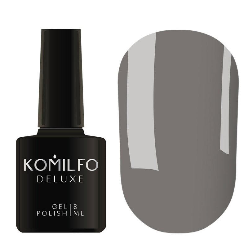 nbmsupply KOMILFO GEL POLISH DELUXE SERIES DUSK COLLECTION D292 (LIGHT GRAY, ENAMEL), 8 ML 111292