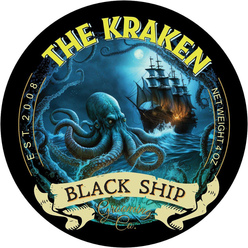 Black Ship Grooming Co. The Kraken AfterShave Splash Shaving Software,Whole Sale