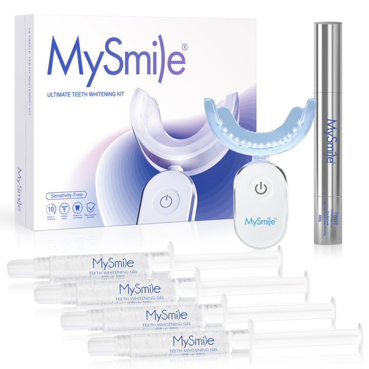 MySmile Ultimate Teeth Whitening Kit with 28X LED Light Teeth Whitening