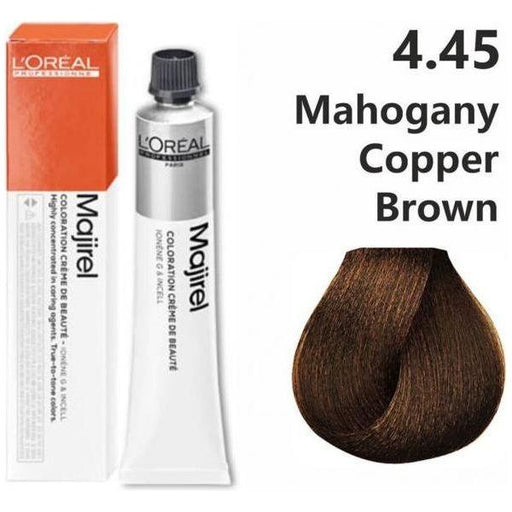 Majirel L'Oreal Professionnel Majirel Permanent Creme Color 4.45 Hair Color