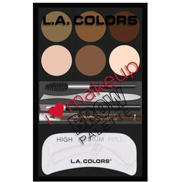 Mill's Beauty Supply L.A. Colors Makeup Brow Palette Eye Makeup