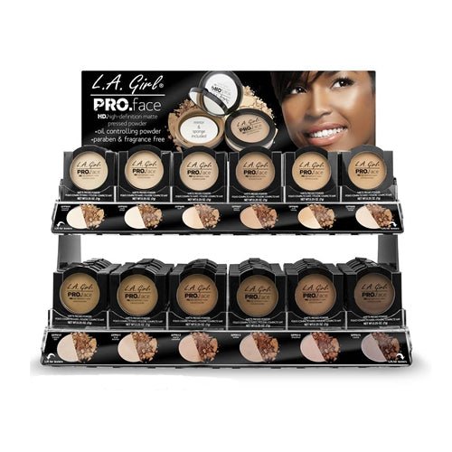 VIP Extensions L.A. Girl Pro Face HD Matte Pressed Powder Makeup