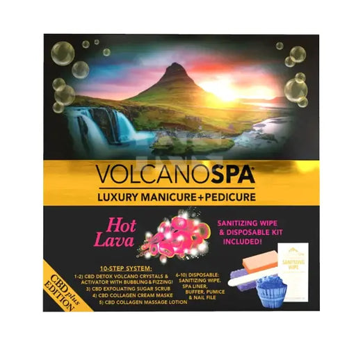 LA PALM Volcano Spa 10 Steps - Hot Lava Hemp Extract Plus Single