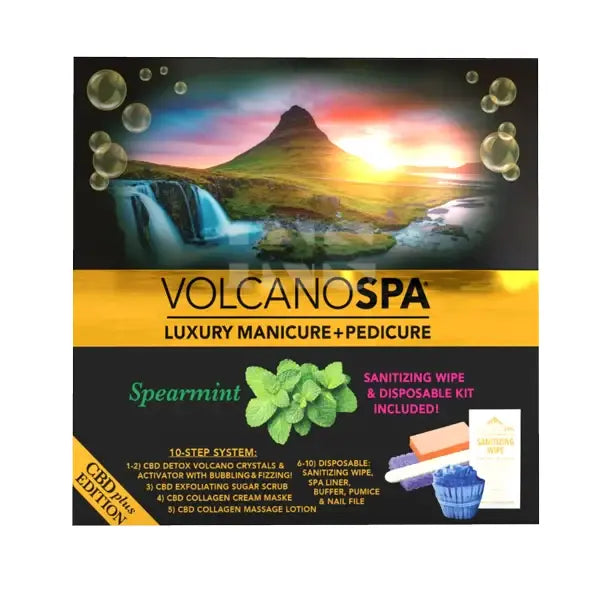La Palm Volcano Spa 10 Steps - Spearmint Hemp Extract Plus Single