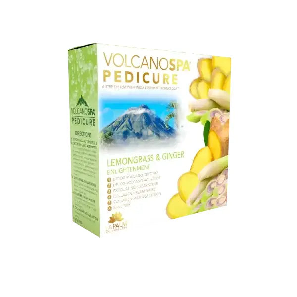 La Palm Volcano Spa 6 Steps - Enlightenment (Lemongrass & Ginger) Single 12 oz