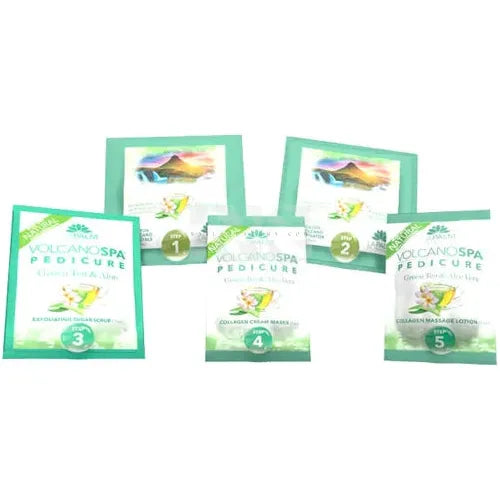 LA PALM Volcano Spa 6 Steps - Green Tea Single 12 oz